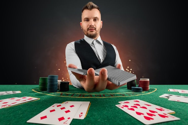 Studio dealer langsung Dragon Tiger di binjai play77 dengan multiple kamera dan meja permainan profesional